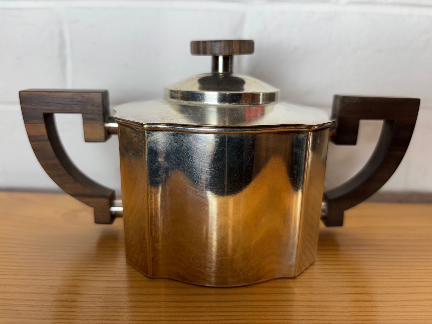 WMF Set di piatti: Kaffeeset Teeset Art Deco WMF versilbert Palisander 20er – Usato da Hinwil venduto da DaniBachman 4