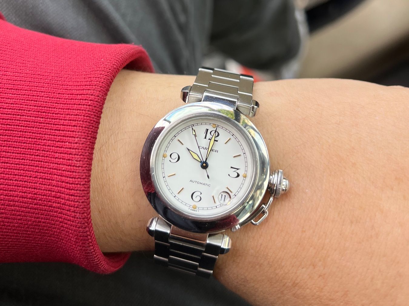 Cartier Uhren: Cartier Pasha C Automatic - White Dial / Ref: W31015M7 – Gebraucht aus Derendingen von MDPshopandmore 1