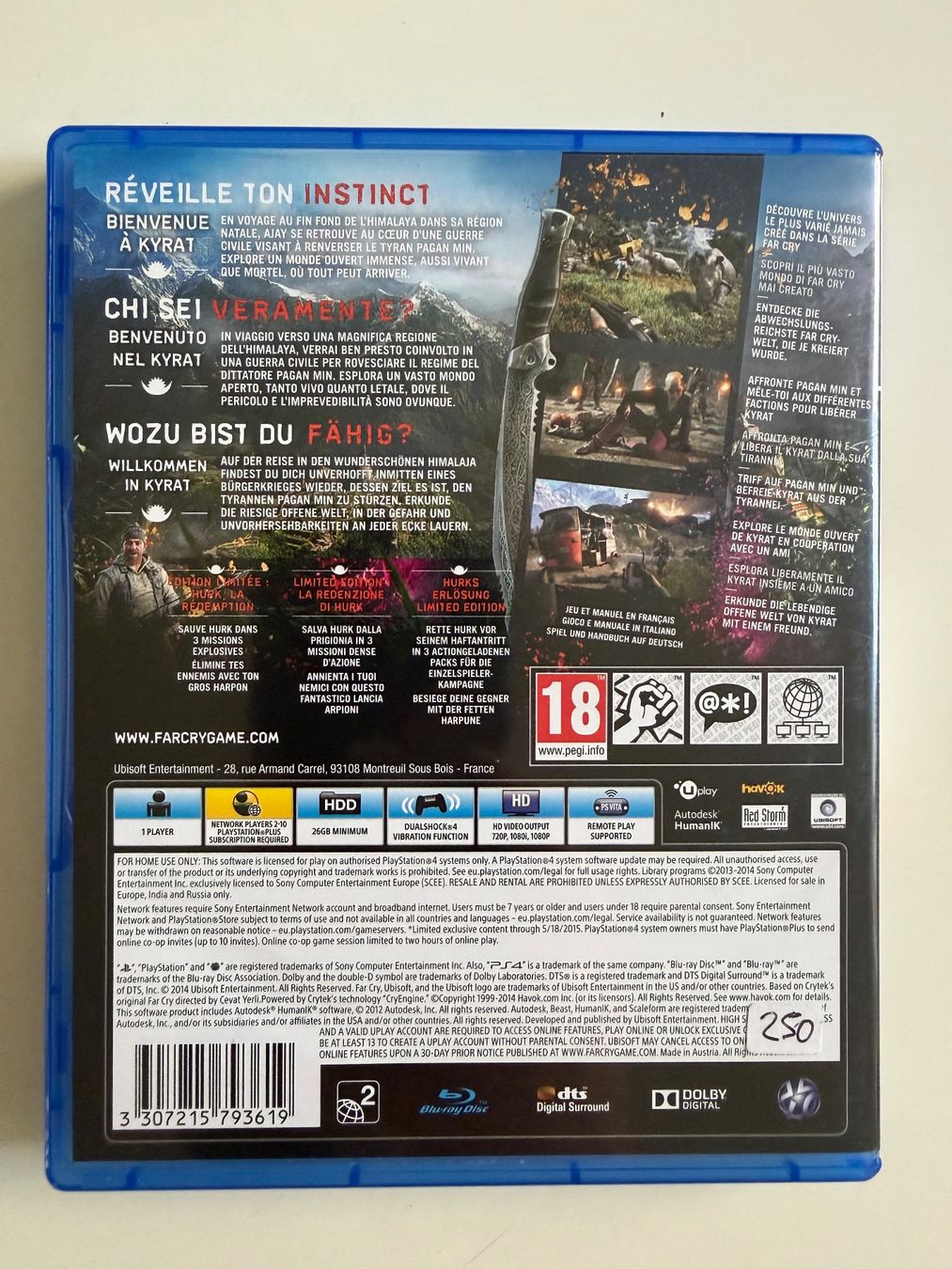 Spiele: PS4 GAME FARCRY 4 LIMITED EDITION – Gebraucht aus Münsingen von Ganjam 2