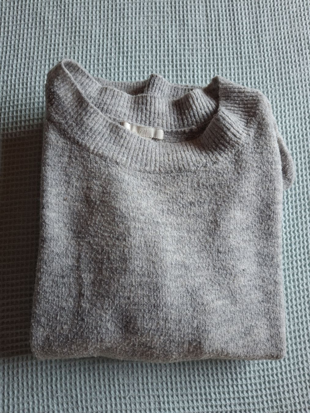 H&M Pullover & Sweatshirts: Pull gris taille M marque H&M 3% laine  – Gebraucht aus Villiers von san_jn5w 6