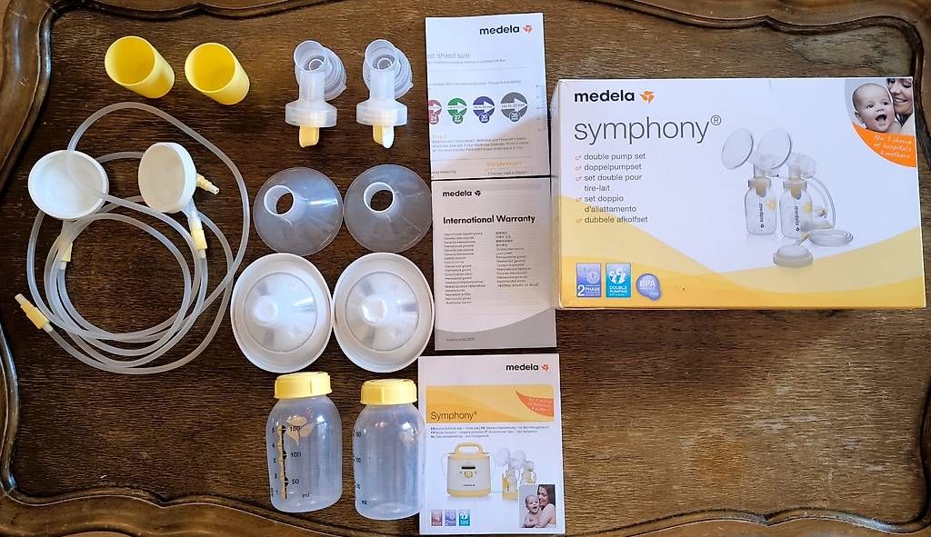 Medela Stillzubehör: Medela Symphony Doppelpumpset – Gebraucht aus St. Gallen von ned_v9st