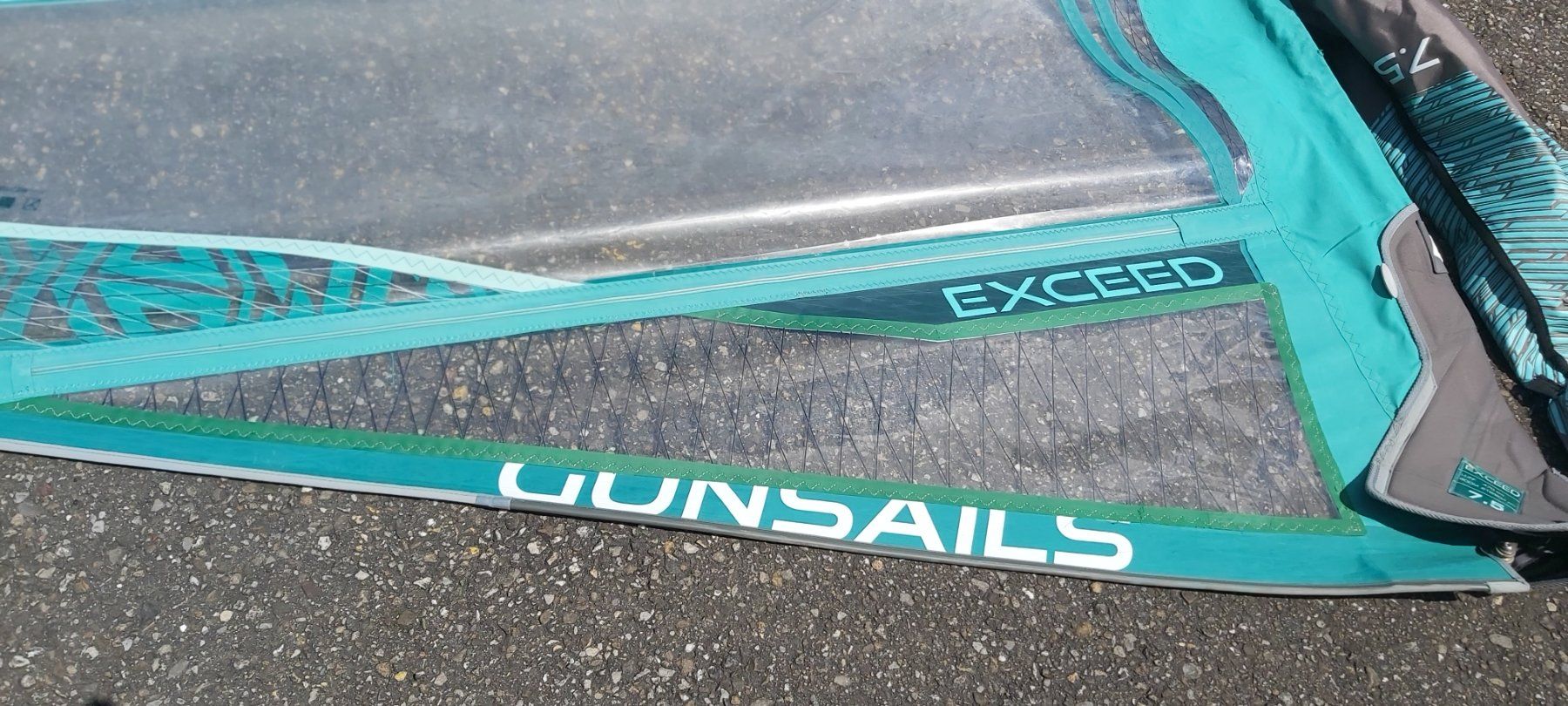 Surf: Gun Sails Exceed 7.5 Windsurfsegel 2020 – Usato da Uffikon venduto da san123day 4