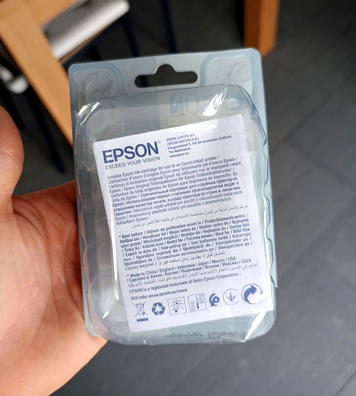 Epson Cartucce per stampanti & toner: Epson T1301 XL Schwarz, neu – Nuovo (secondo la descrizione) da Wil SG venduto da Donaldus 1