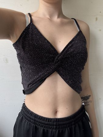Schimmerndes Party Top- perfekt für den Sommer!