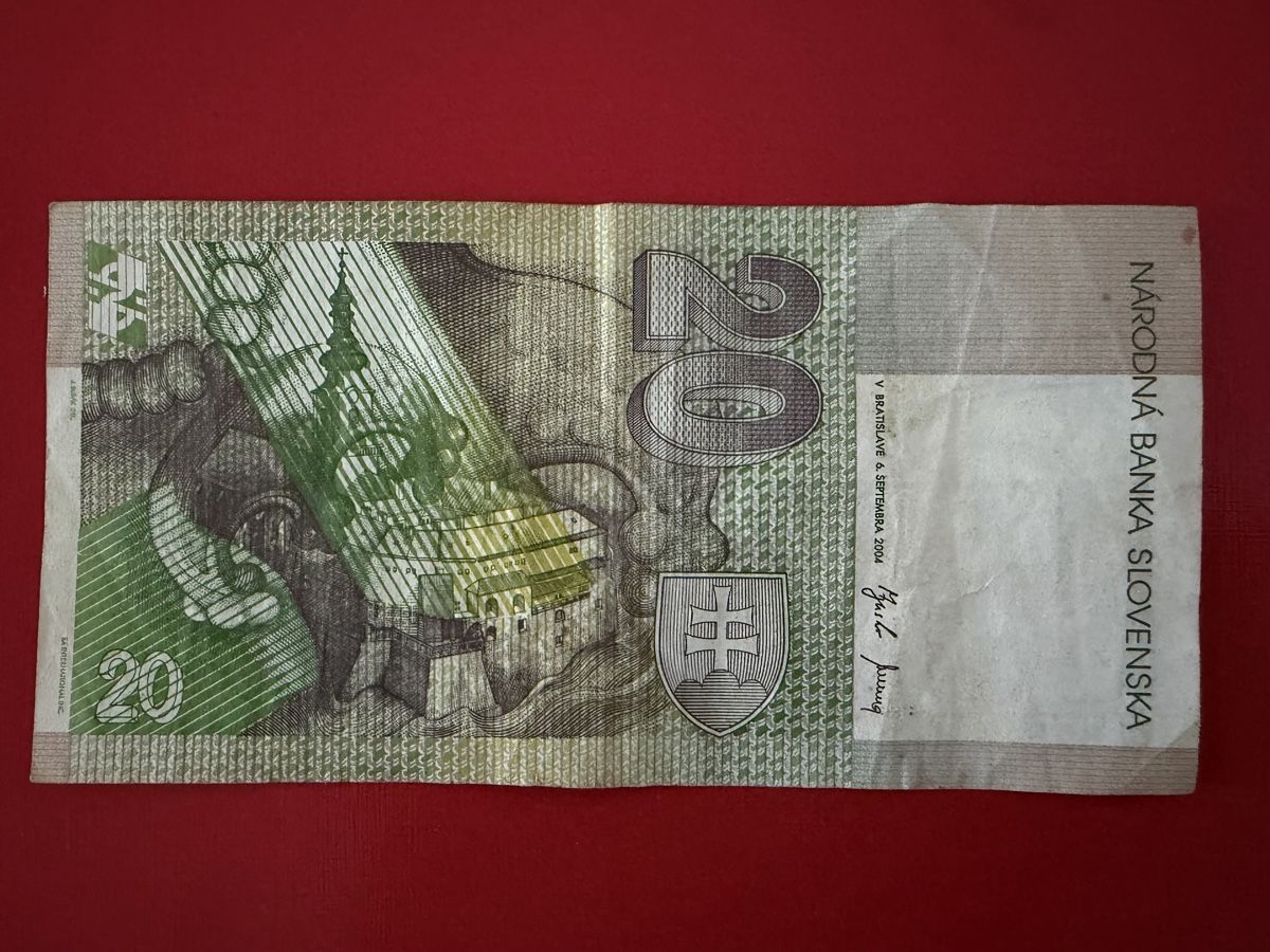 Banconote: Billet Slovaquie 20 Korun – Usato da Petit-Lancy venduto da Solcarm 1