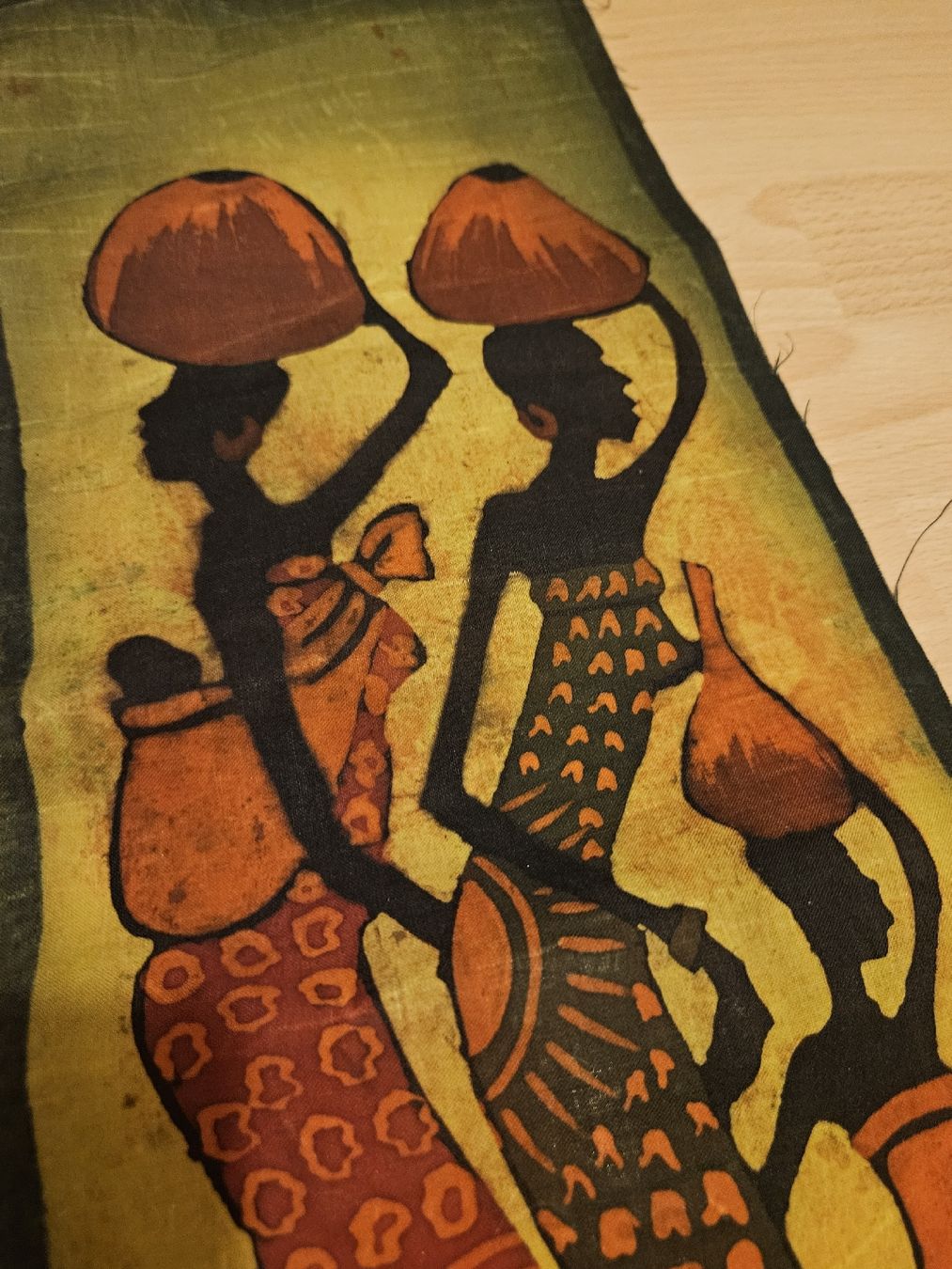 Gemälde: Toile de Tanzanie peinte à la main – Neu (gemäss Beschreibung) aus Mühleberg von Eliboub 1