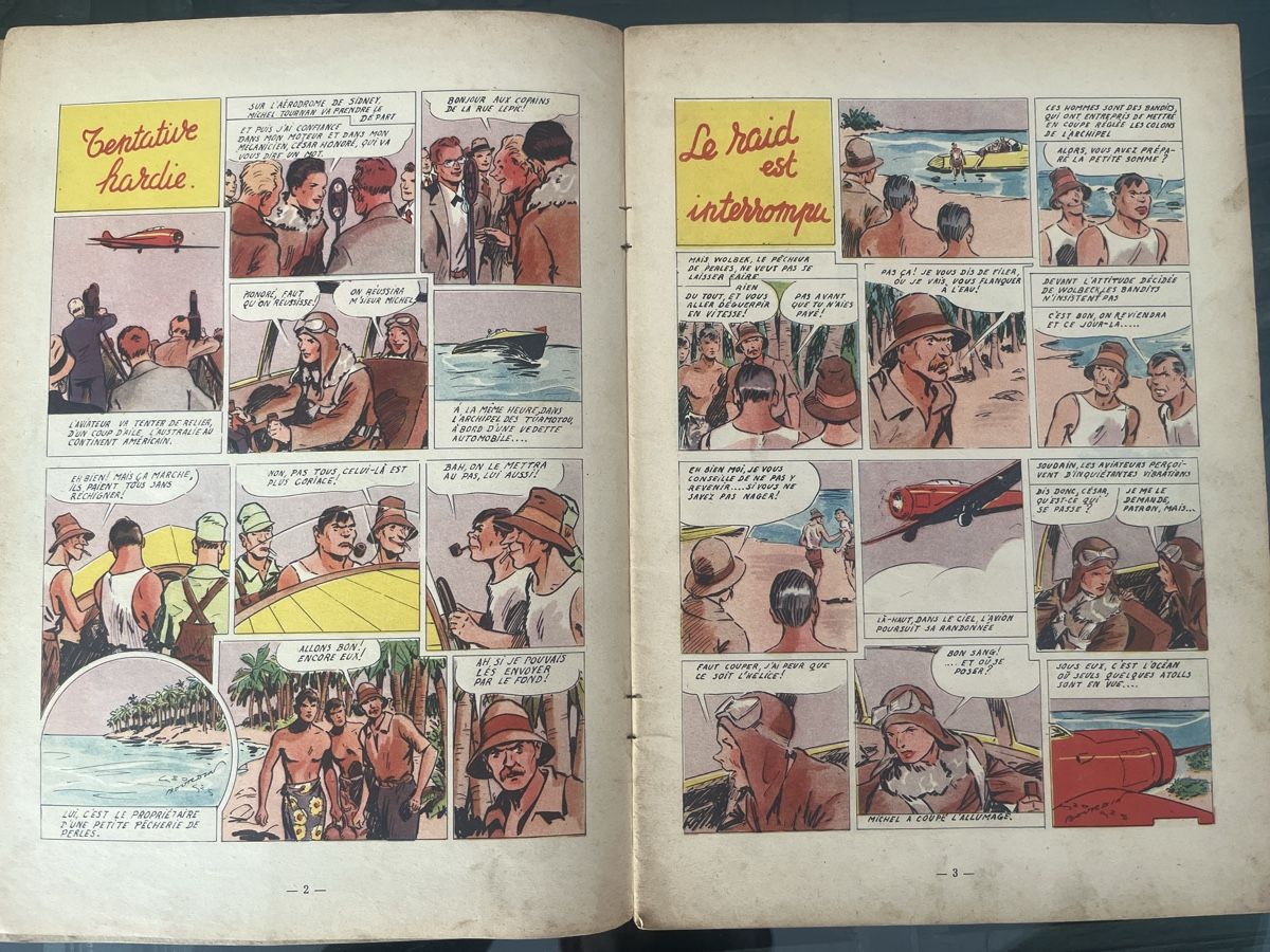 BD: G. Bourdin 1946, L’Ile à Eclipse 32 pages  – D'occasion à Gockhausen par London95 2