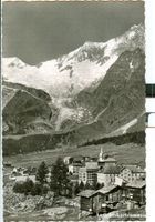 Saas Fee - Dorfansicht + ca. 1960