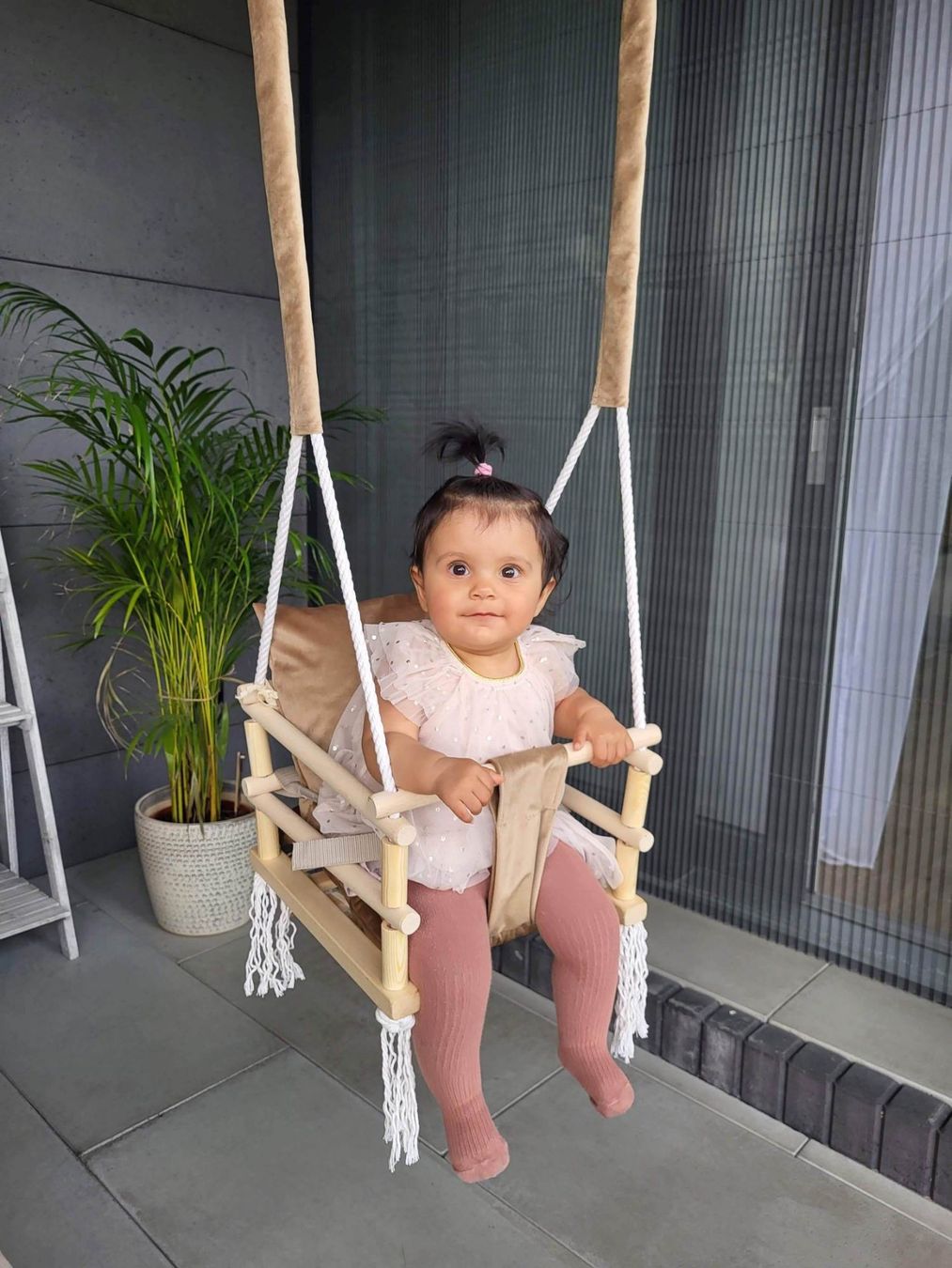Altre altalene da giardino: Gitterschaukel braun 3 In 1 Schaukeln – Nuovo e nell'imballaggio originale da Buchs Zh venduto da bar_7kk7 1