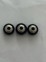 Pandora Charms, Schwarz, Facettiert, 3 Stk, Silber 925