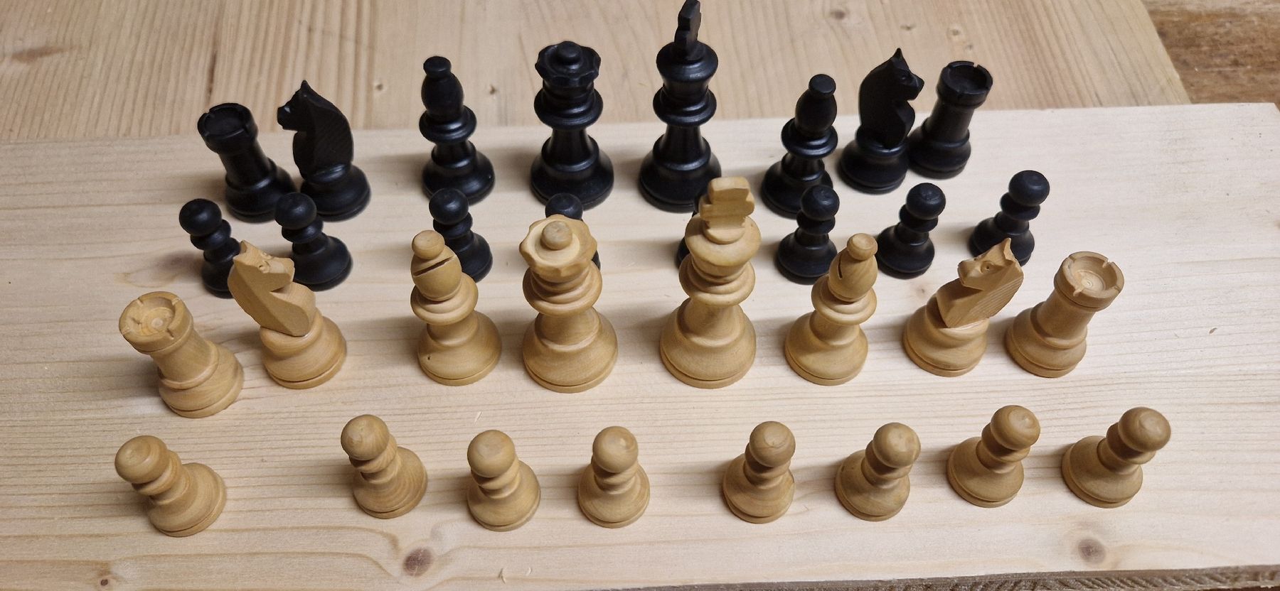 Giochi: Schachfiguren Holz Staunton – Usato da Gasel venduto da Waverider 5