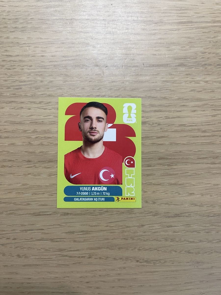 Sticker: Panini FIFA WC TUR 16 – Nuovo (secondo la descrizione) da Lausanne 26 venduto da mar_2ldv