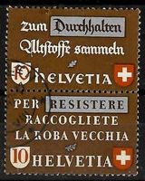 1942, 254 Abart (gr.Farbfleck über "m" von zum) gest.(14822)