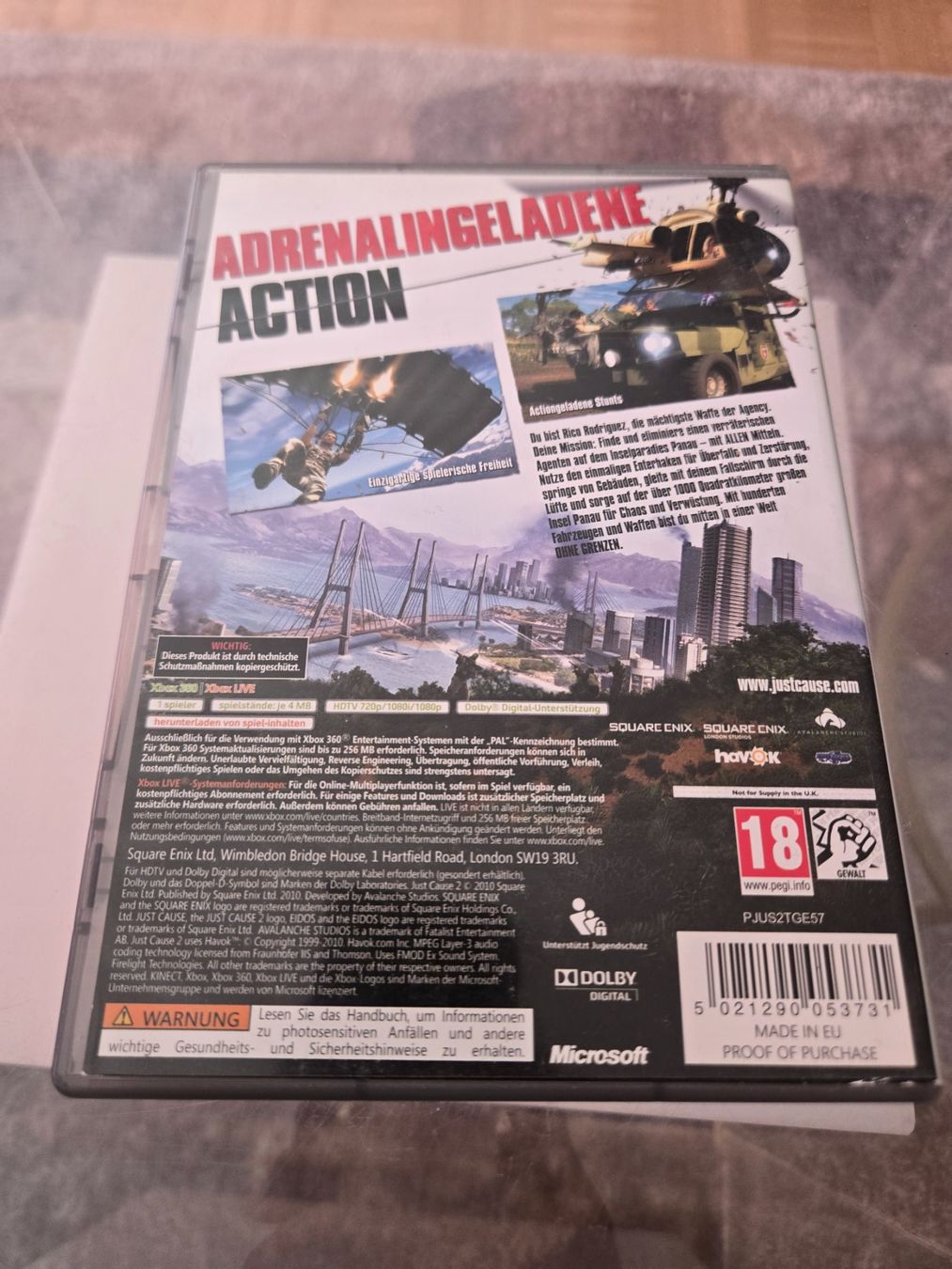 Jeux: Just Cause 2  Xbox 360 – D'occasion à Bussigny par Kfdlt 1