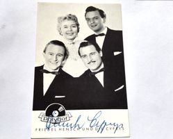 Friedel Hensch und die Cypris, 1950er-Jahre Schlagersänger