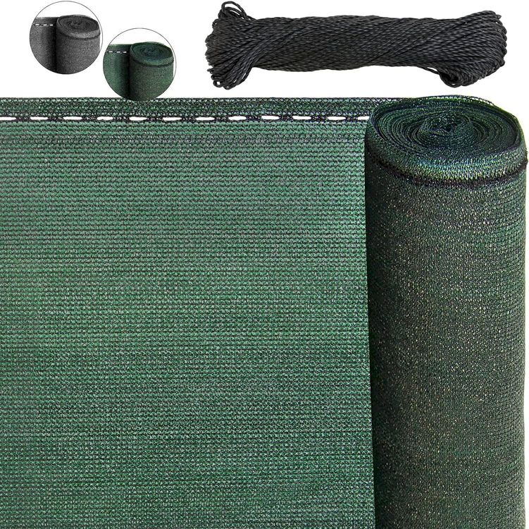 Sichtschutz Zaunblende Schutznetz Gewebe Garten Tennis Netz Windschutz 150g