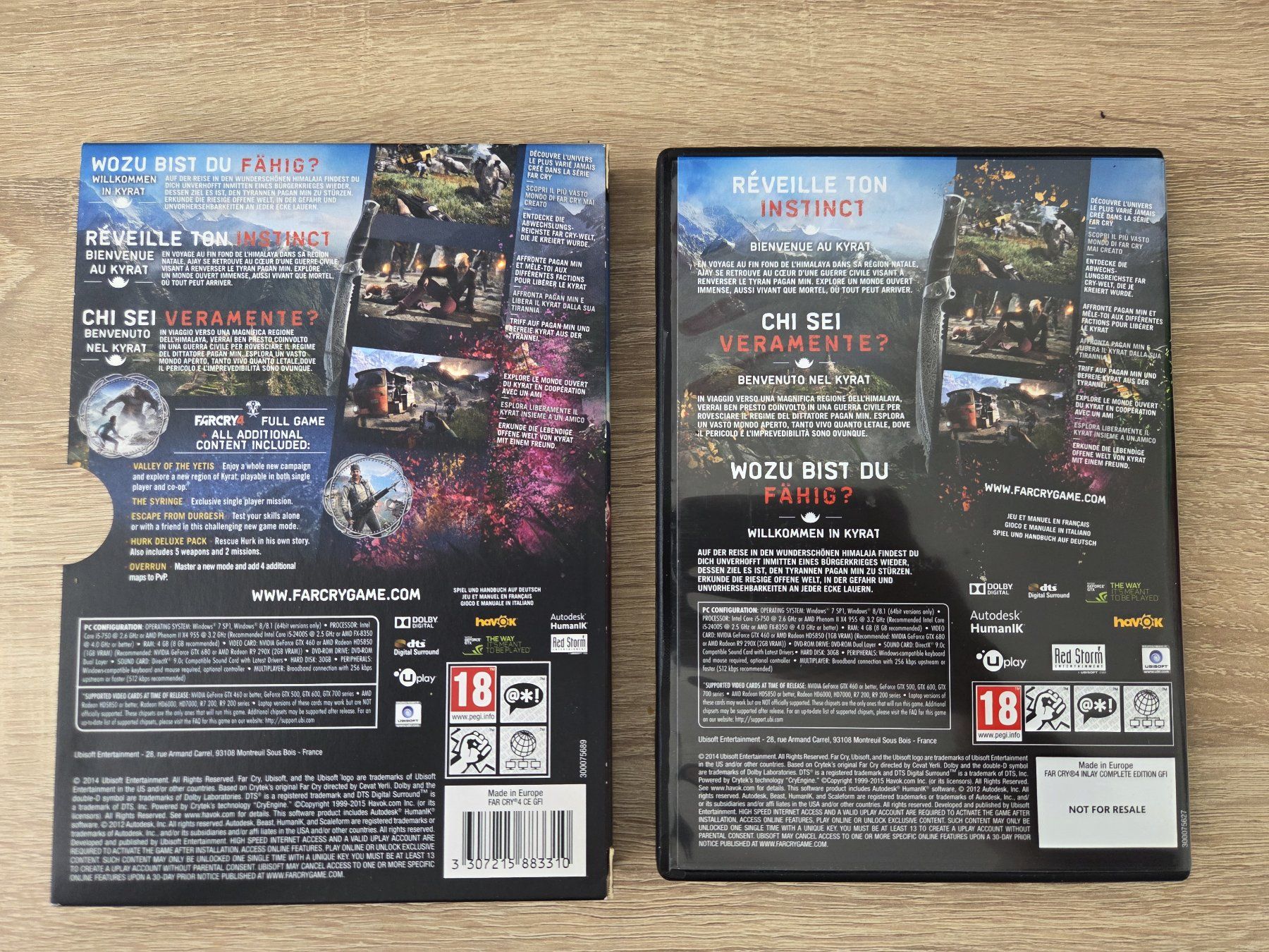 Giochi: Far Cry 4 Complete Edition (3 DVD) (Multilanguage) - PC – Usato da Carouge GE venduto da Franllo 1