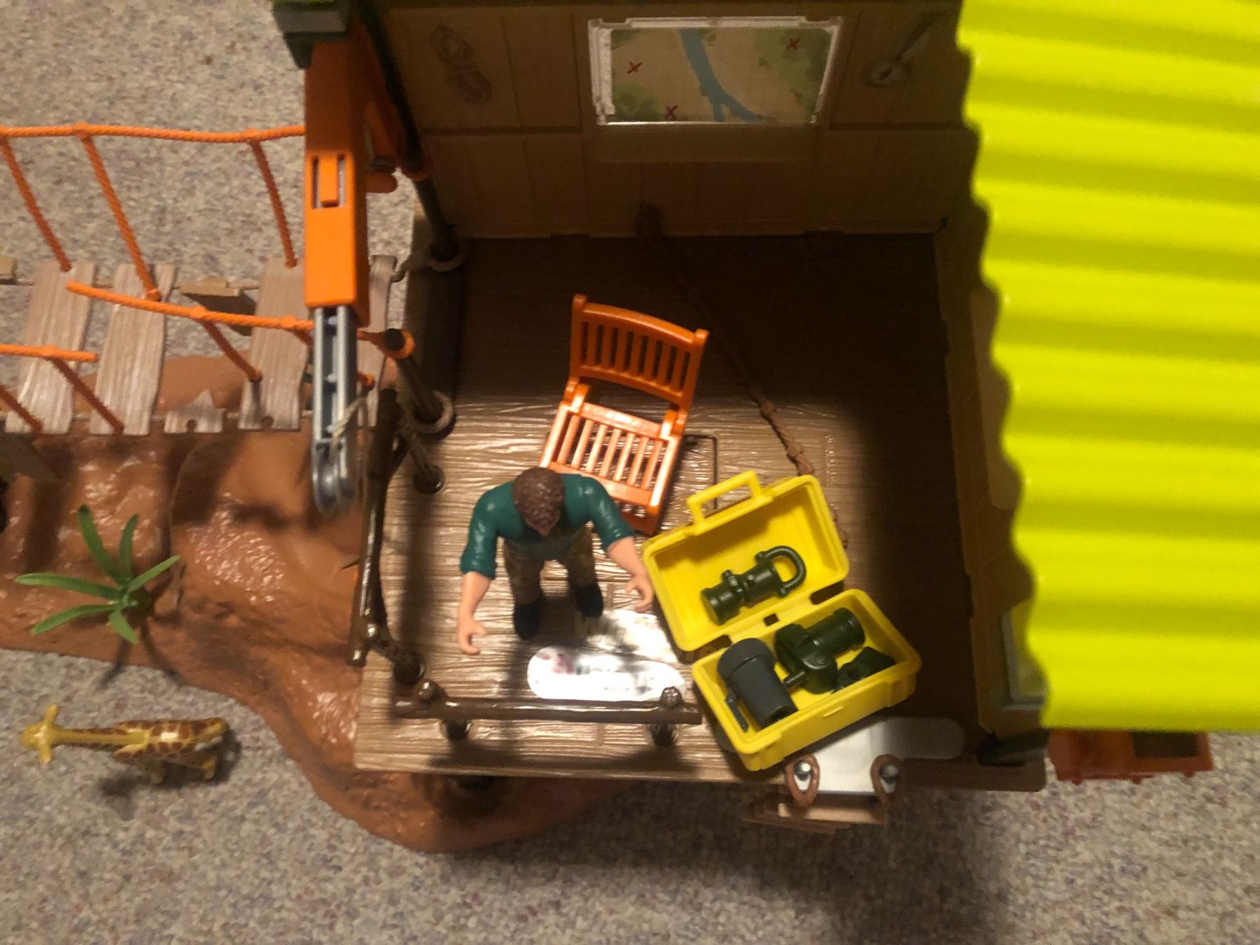 Schleich Giocattoli: Schleich Wild Life Abenteuerstation – Usato da Bassersdorf venduto da sammelfloh 6
