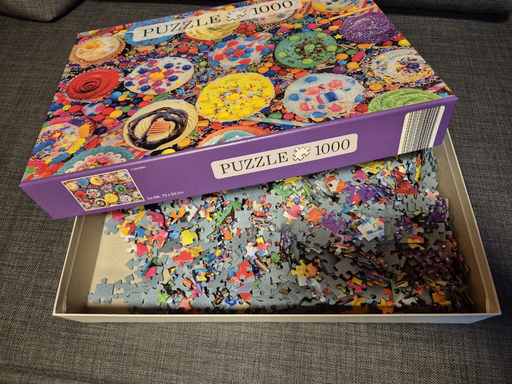 Puzzle: Puzzle 1000 Teile - Dessert Motiv – Usato da Fischingen venduto da rru_fw5h 1