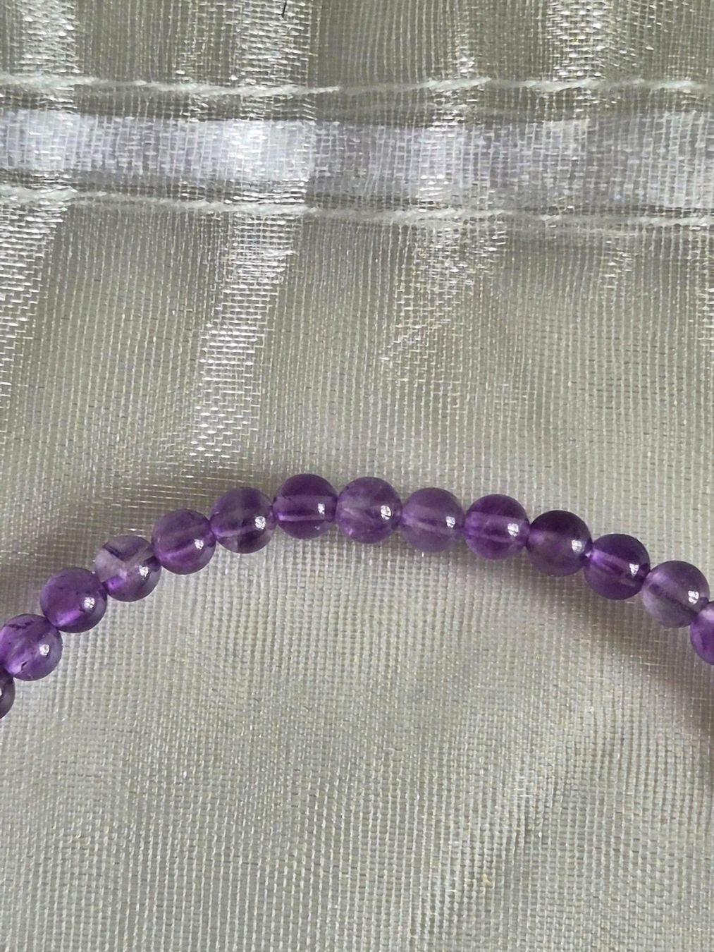 Bracciali & Braccialetti: Amethyst Armband 4mm – Nuovo e nell'imballaggio originale da Rüti ZH venduto da pep_l9zp 3