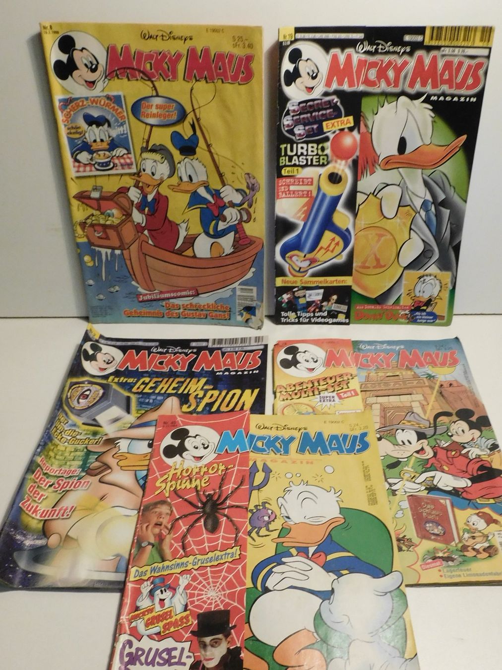 Fumetti: Micky Maus Hefte 5 ältere Micky Hefte  gebrauchter Zustand – Usato da Sursee venduto da 76 7