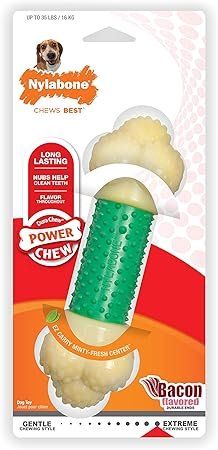 Giocattoli: Nylabone Double Action Dog Chew Wolf – Nuovo e nell'imballaggio originale da Oberentfelden venduto da Sch_md58