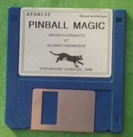 Disquette ATARI pinball magic