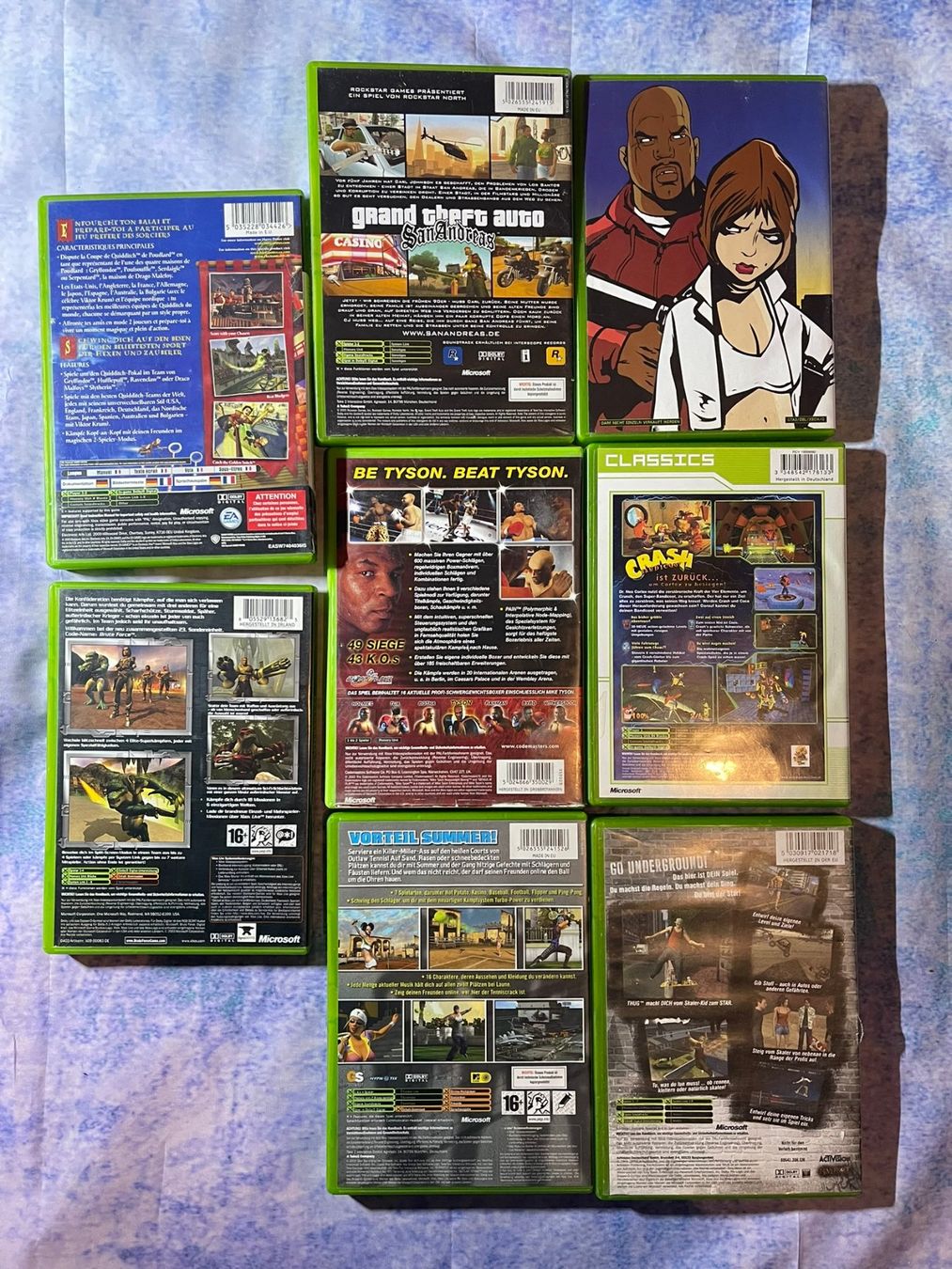 Giochi: Xbox Spiele Sammlung 8 Spiele – Usato da Märstetten venduto da AlienNova 1