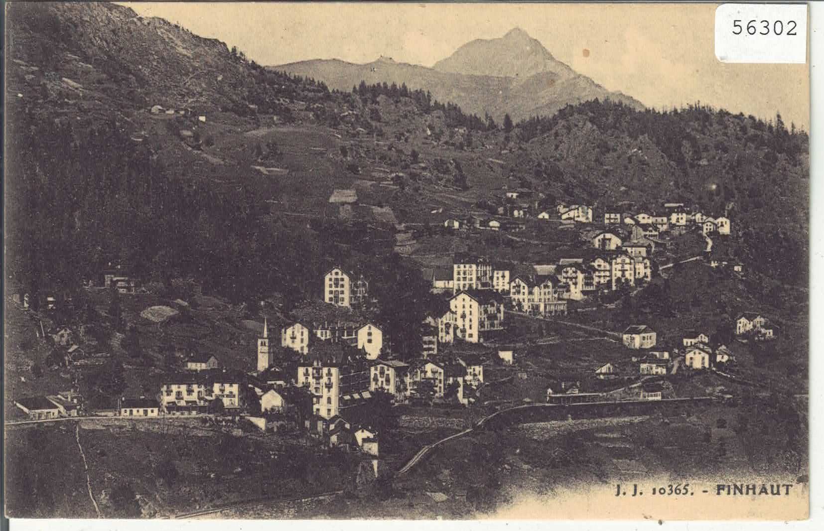 Cartoline postali: Finhaut - Vue generale – Usato da Ettingen venduto da Kartenplanet