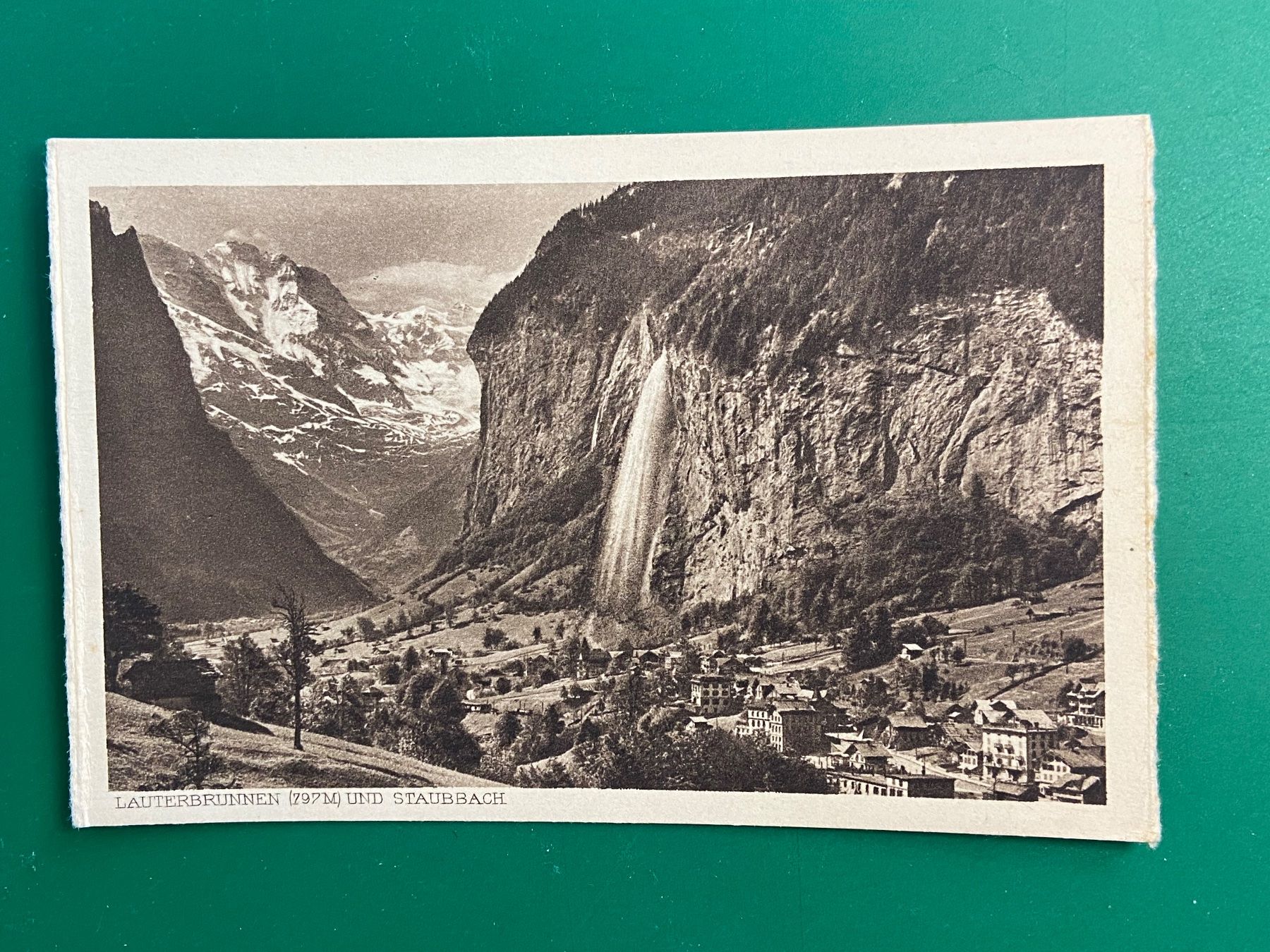 Cartoline postali: Lauterbrunnen und Staubbach – Usato da Steg VS venduto da _vinci_