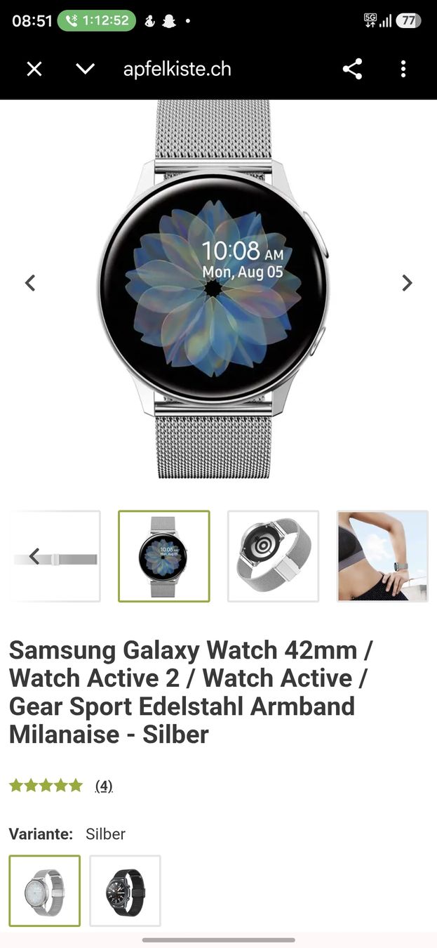 Smartwatch: Smartwatch  – D'occasion à Thundorf par mah_c8n9 1
