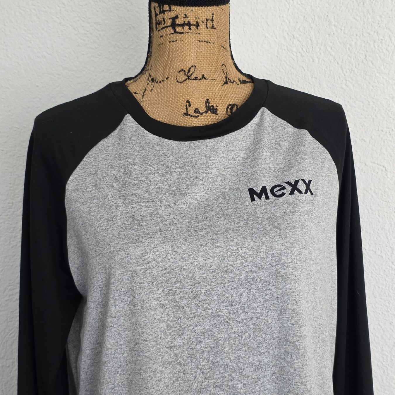 T-shirt: Langarmshirt Baseball-Style Grau-Schwarz Gr. M/L – Nuovo (secondo la descrizione) da Rheinsulz venduto da Gilea 1