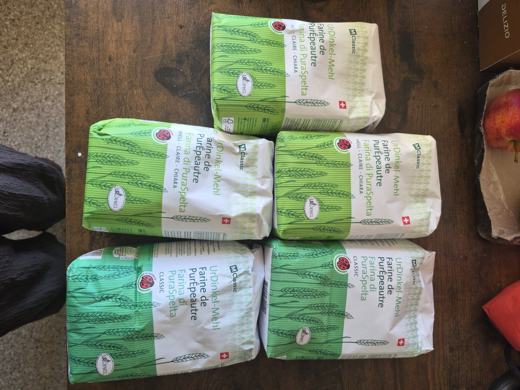 Migros Cibi & Specialità: UR-Dinkel-Mehl Migros 5kg – Nuovo e nell'imballaggio originale da Winterthur venduto da EH47
