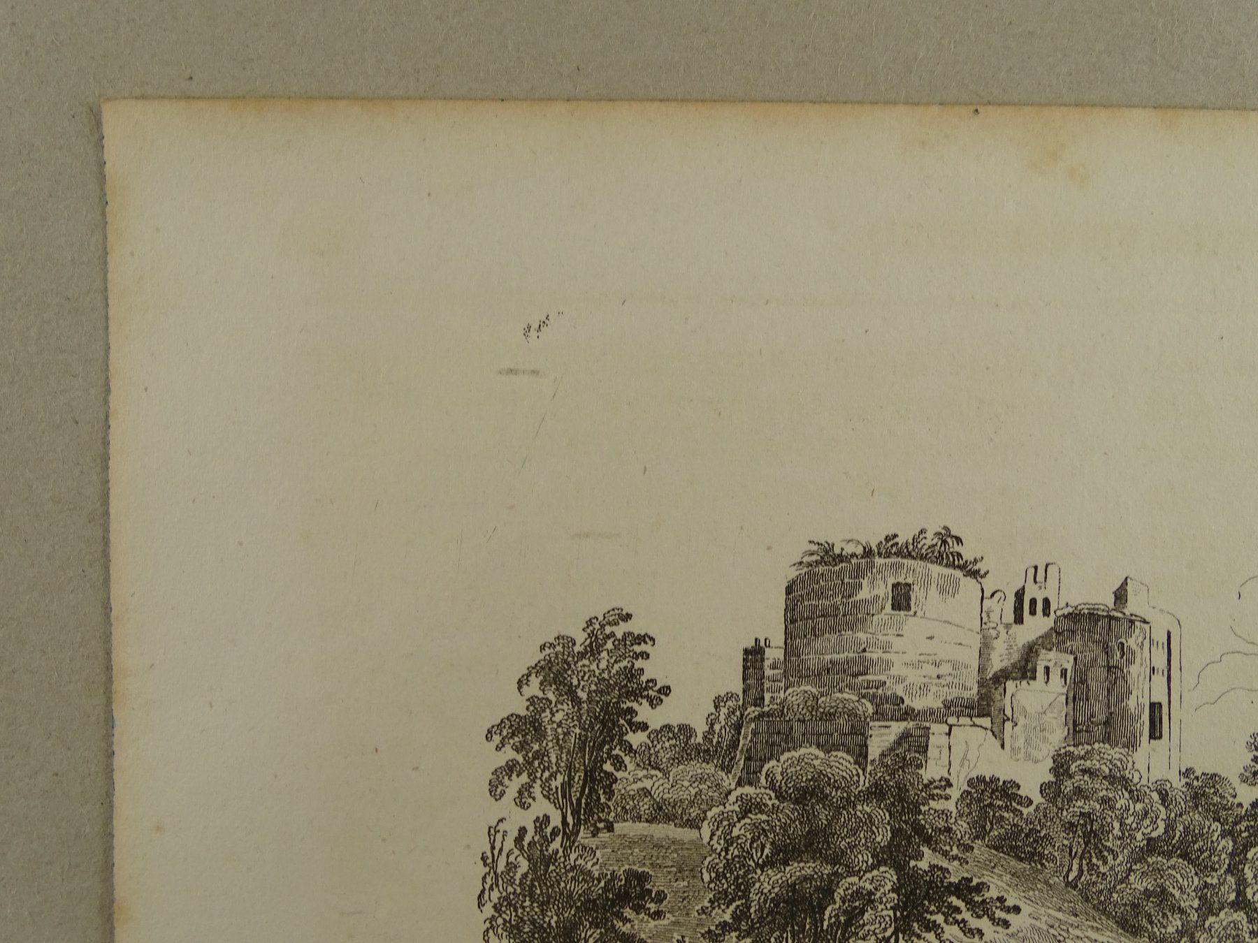 Stiche: SCHLOSS DORNACH, STAHLSTICH 1836 – Gebraucht aus Grüningen von Kartensammler 3