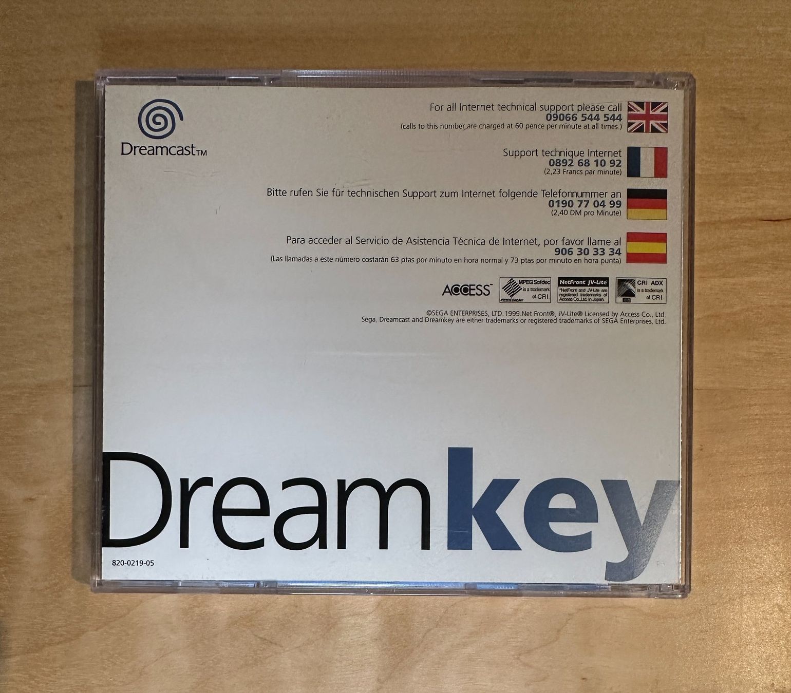 Sega Giochi: Dream Key - Dreamcast - PAL – Nuovo (secondo la descrizione) da Genève venduto da Jeux_Retro 2