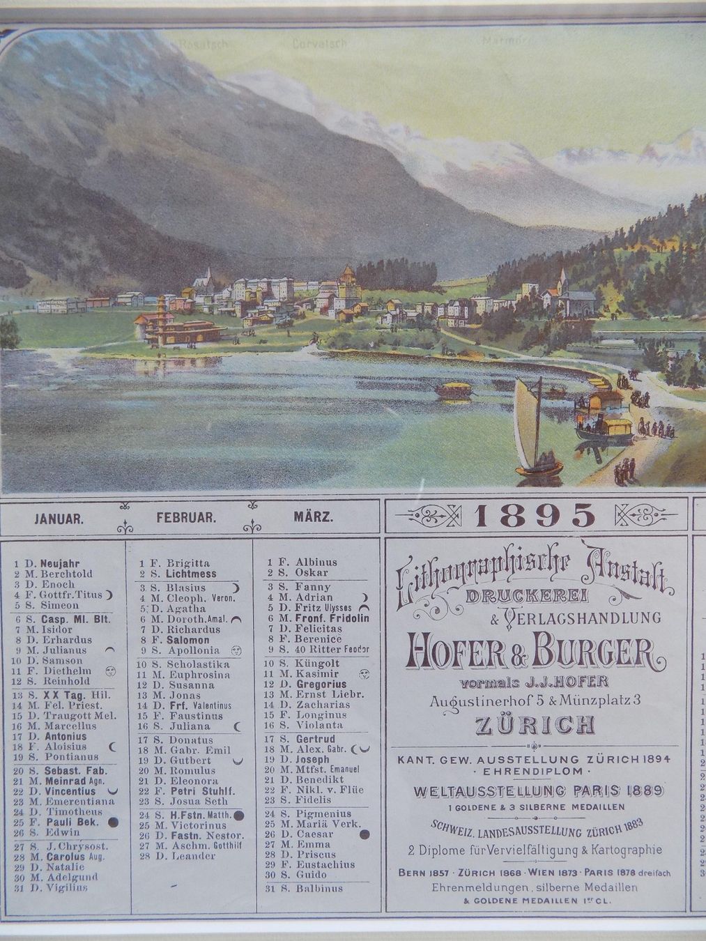 Gravures: St.Moritz selten – D'occasion à Risch par Rischli15 2