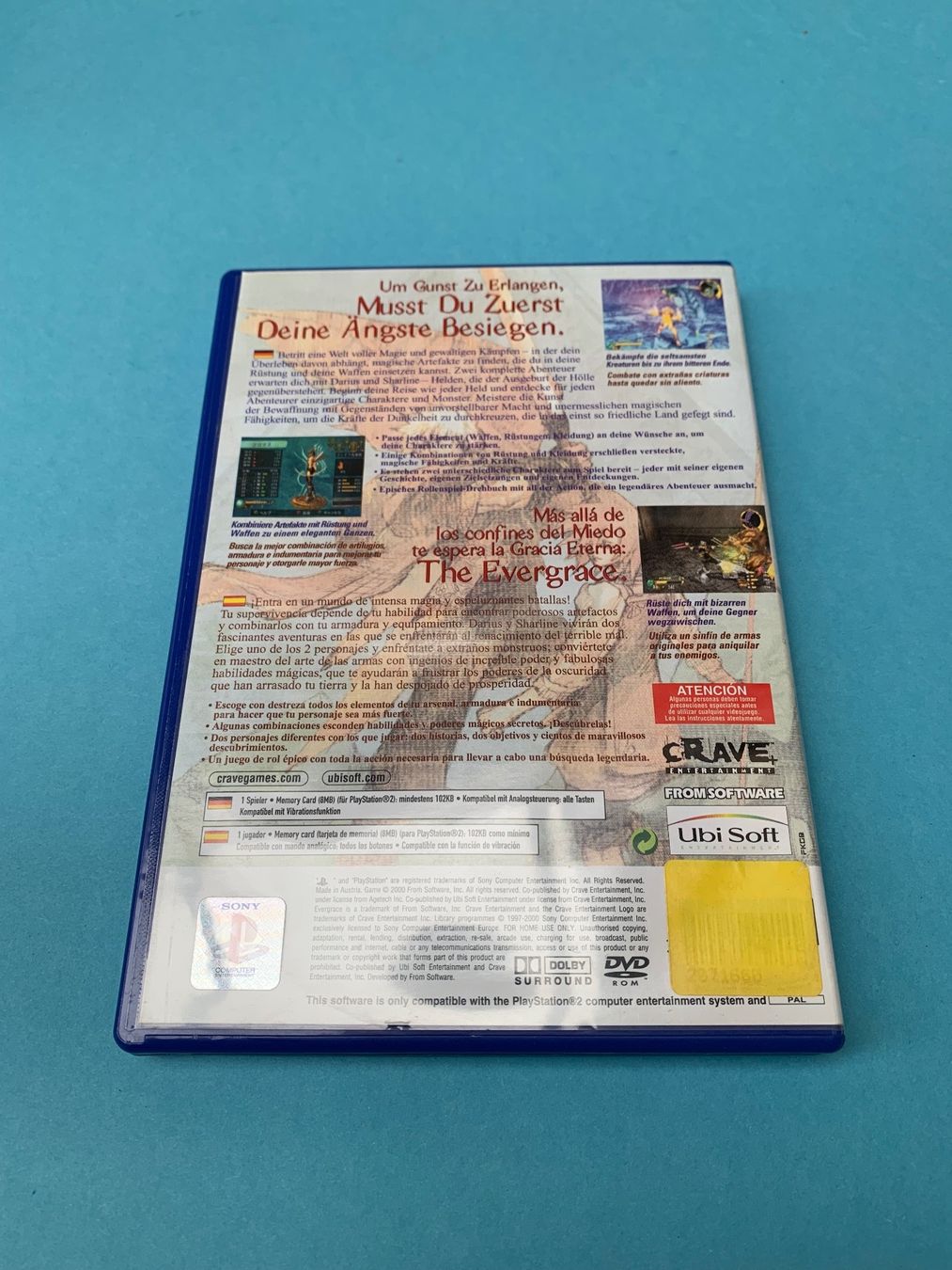 Sony Spiele: PS2 / Ever Grace – Gebraucht aus Kölliken von sergesellsretro 1