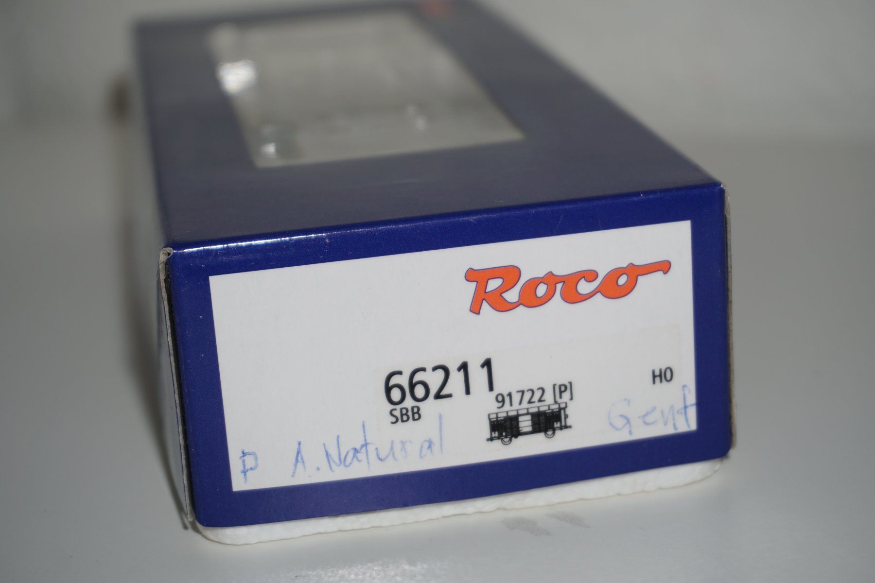 Roco 66211 - SBB gedeckter Güterwagen Weinfasswagen H0/DC (Gebraucht ...
