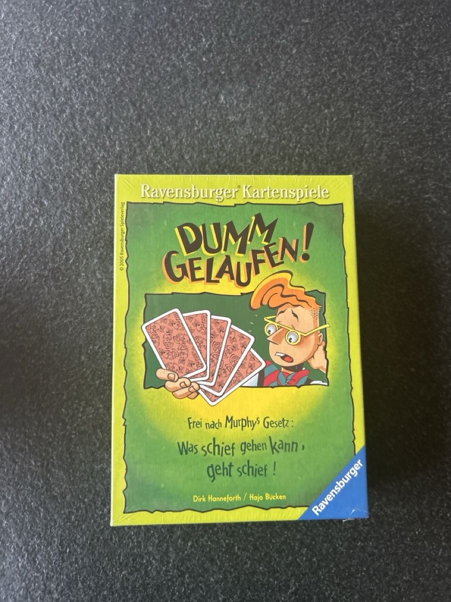 Ravensburger Giochi: Dumm Gelaufen – Nuovo e nell'imballaggio originale da Erlinsbach SO venduto da crisdaughter