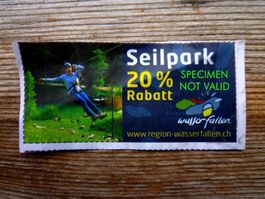 Seilpark Wasserfallen l Gutschein