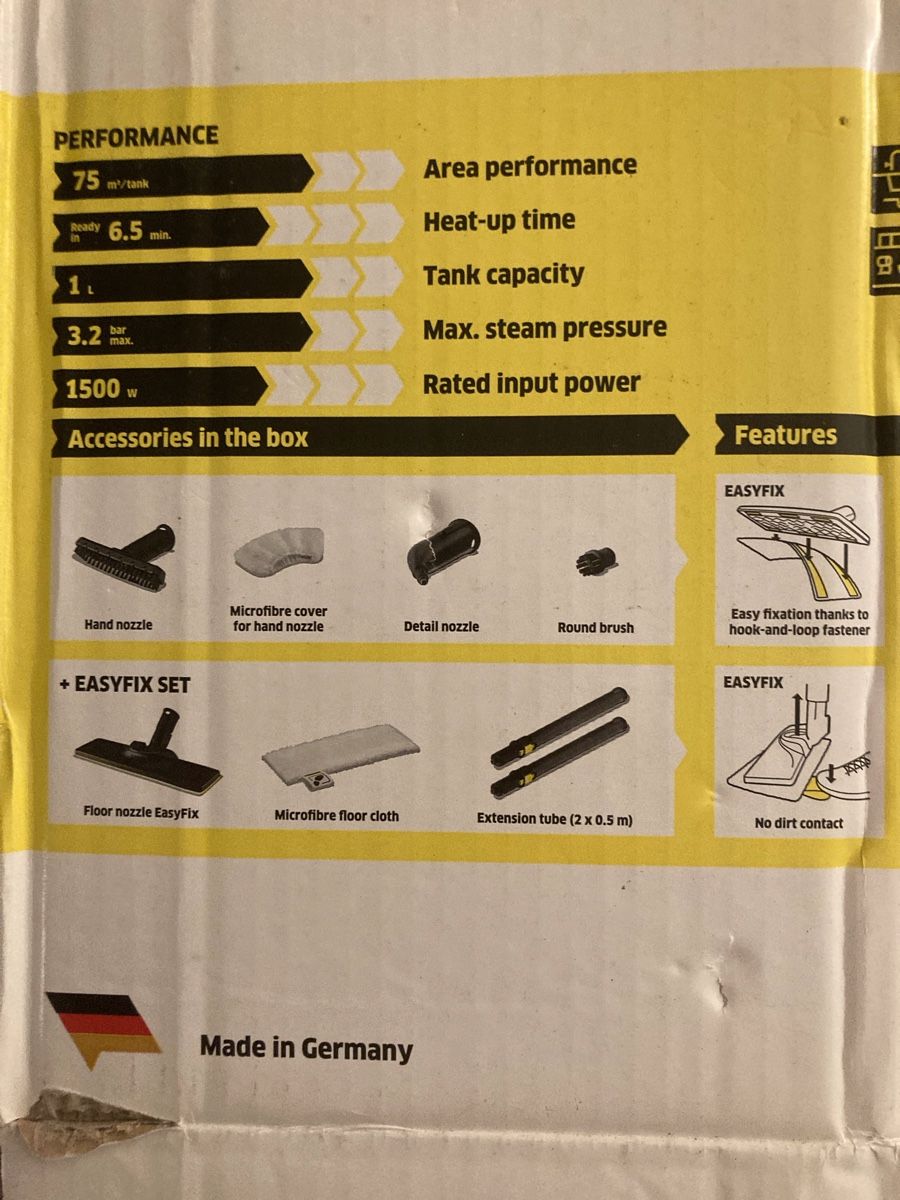 Kärcher Dampfreiniger: Kärcher SC 2 EASYFIX Dampfreiniger Top-Zustand – Gebraucht aus Zürich von going_Australia 1