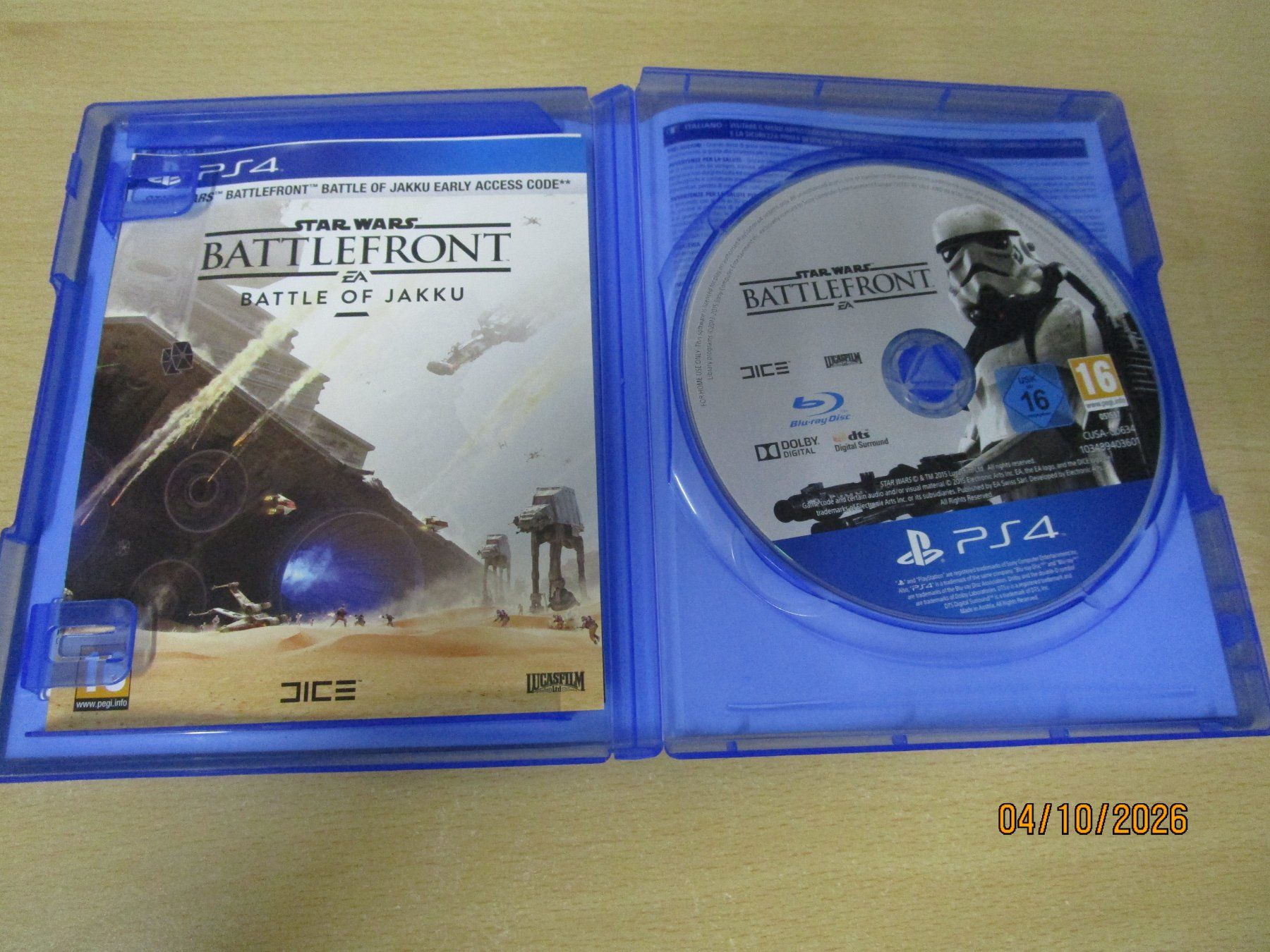 Sony Spiele: Star Wars Battlefront Playstation 4 PS4 – Gebraucht aus Goldau von agestuffer 2