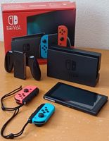 Nintendo Switch V2 Neon-Rot/Neon-Blau + GARANTIE / NEUWERTIG