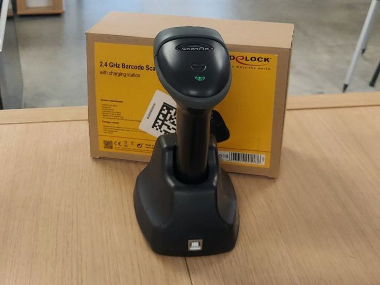 Delock Barcode Scanner 1D/2D, 2.4 GHz - (Gebraucht) in Chur für CHF 17. ...