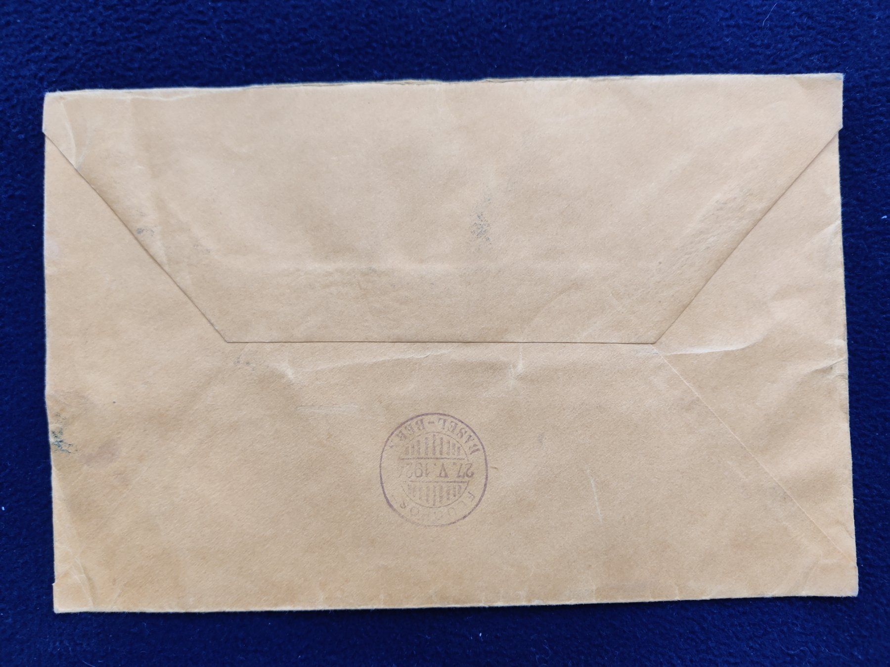 Buste & buste per spedizione: 1924 - Flugpost Basel Mustermesse / Umschlag ⦿ – Usato da Muttenz venduto da IkaSul 1