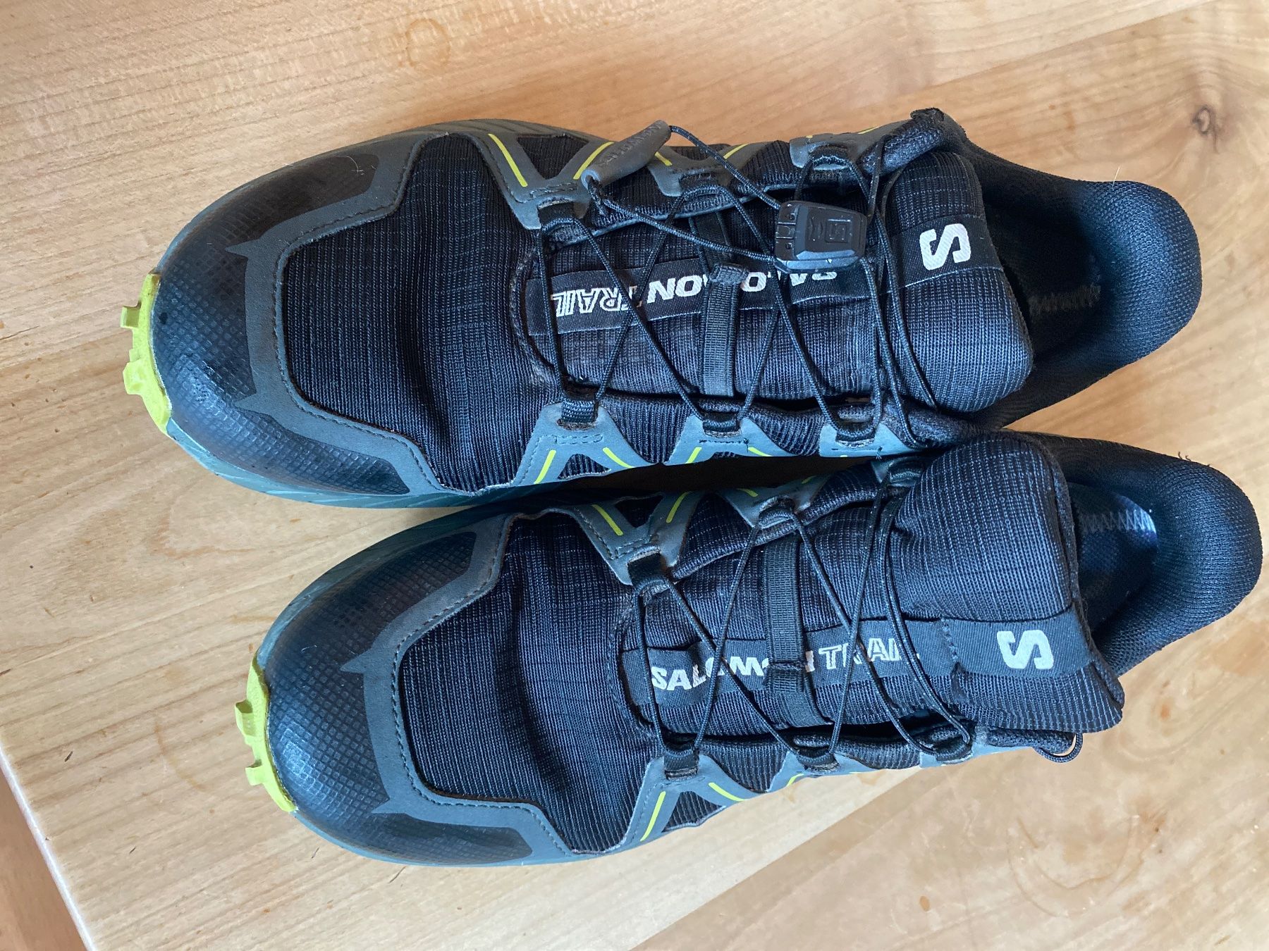 Salomon Herrenschuhe: Salomon Trailschuh Gr.40 schwarz/grün – Gebraucht aus Konolfingen von sibi1977
