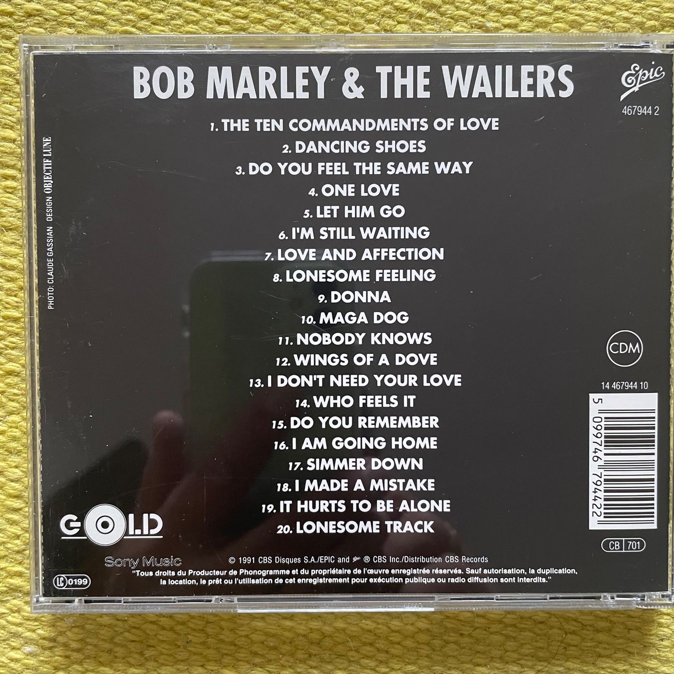 CDs: BOB MARLEY&THE WAILERS-COLLECTION GOLD – Gebraucht aus Rorschacherberg von CD-Roli 1