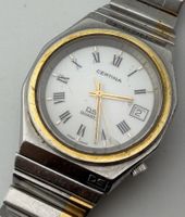 Vintage Certina DS Quartz Damenuhr Stahl/Vergoldet 