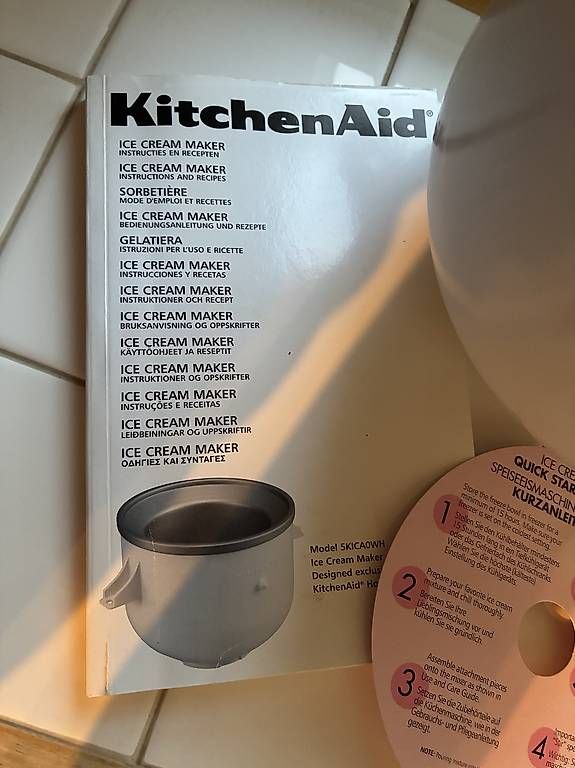 Küchengeräte: KitchenAid Ice Cream Maker  – Gebraucht aus Schmiedrued von Giorda 2