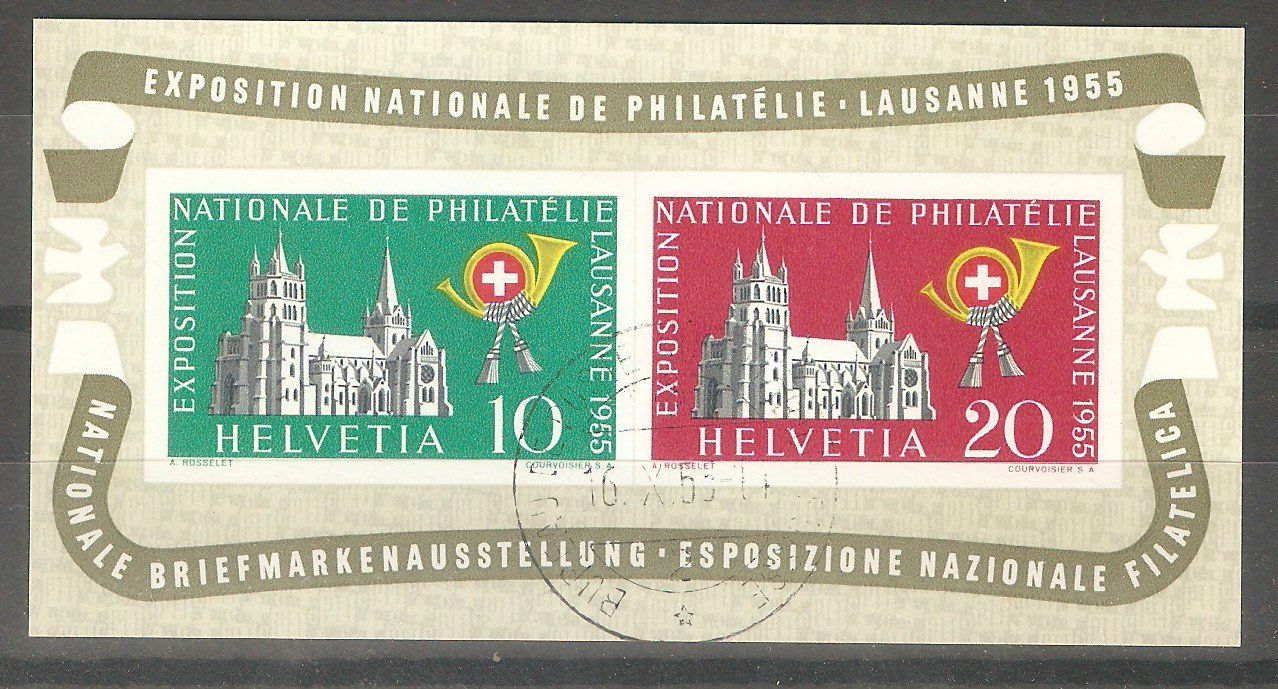 Tutti i francobolli: Lausanne-Block leicht gest. – Usato da Lausanne venduto da Whorvath